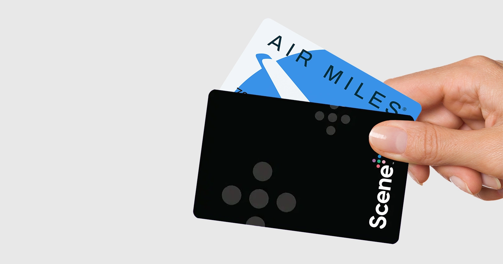 Photo of two loyalty cards