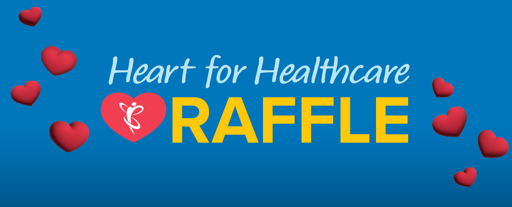 Poster image for Heart for Healthcare raffle