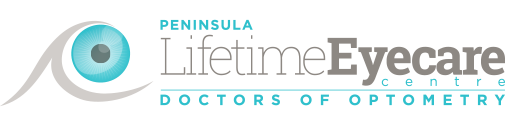 Peninsula Lifetime eyecare logo - from 2024 file