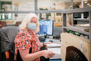 Long-term Care Unit Portrait of a staff member at the hospital