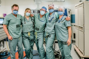 Endoscopy Unit Photo of a team of people