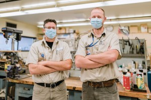 FMO - Maintenance Portrait of maintenance workers at the hospital