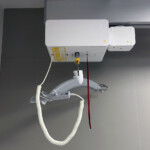 A piece of hospital equipment